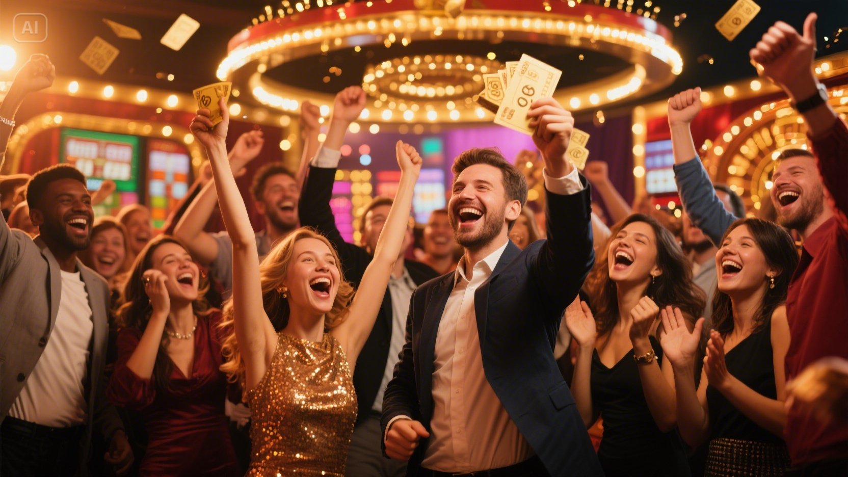 Casino welcome slots game desktop and mobile interfaces